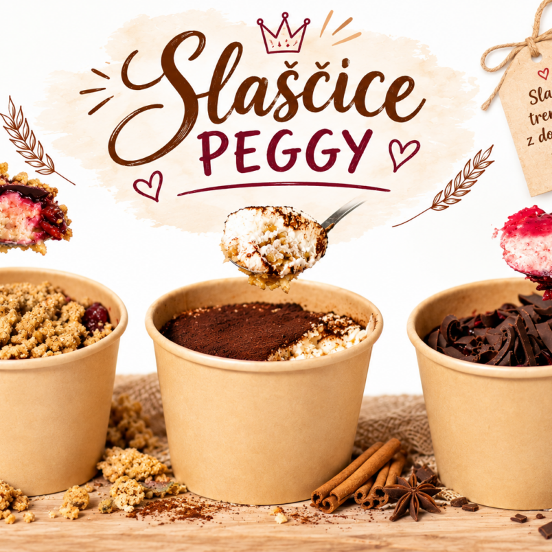 Slaščice PEGGY - različni okusi